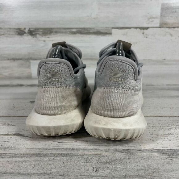 Adidas Tubular Shadow Women's Shoes Gray Beige White Athletic Running Size 7 - Picture 3 of 9
